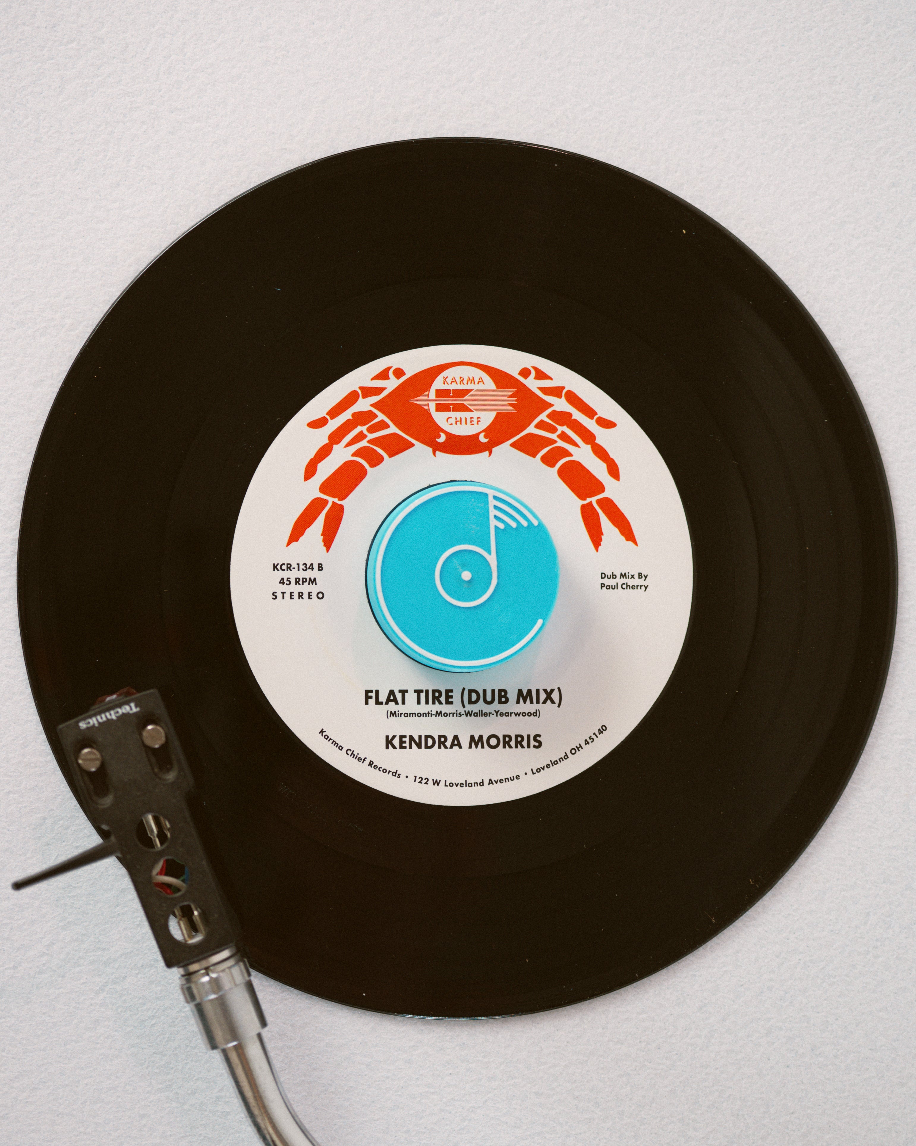 Flat Tire 45 Signed